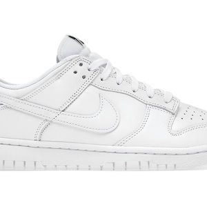 Triple White Nike Dunks